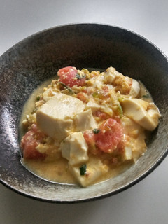 トマトと豆腐の炒め合わせ-レシピのメイン写真