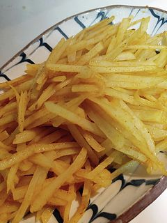 せん切りポテトのカレー炒め-レシピのメイン写真