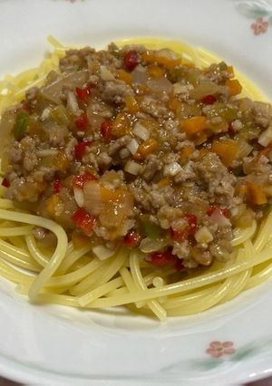 夏野菜いっぱい☆ミートソース-レシピのメイン写真