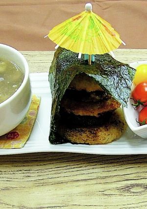 和風きのこバーグセット-レシピのメイン写真