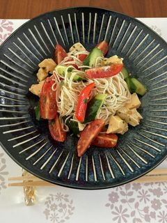 冷たい素麺-レシピのメイン写真