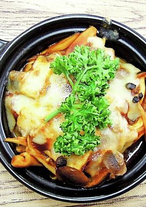 たっぷりきのこの豆腐グラタン-レシピのメイン写真