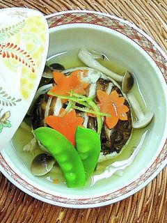 豆腐けんちんどんこ蒸し-レシピのメイン写真