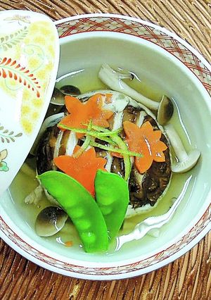 豆腐けんちんどんこ蒸し-レシピのメイン写真