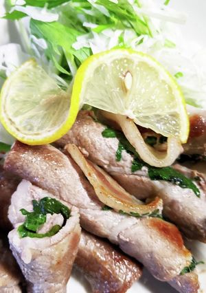 大葉 豚肉巻-レシピのメイン写真