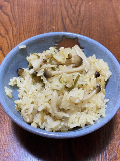 ぶなしめじ&塩昆布のおこわ-レシピのメイン写真