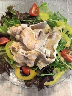 野菜たっぷり!豚肉の冷しゃぶサラダ-レシピのメイン写真