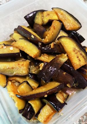 炒めナスのニンニク醤油和え-レシピのメイン写真