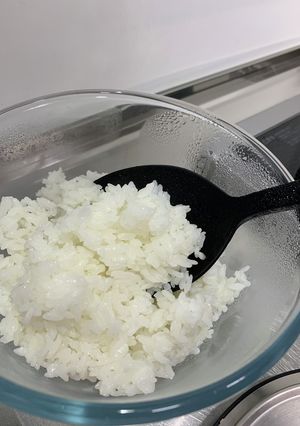 低火力 IH で炊く美味しいご飯+おこげ-レシピのメイン写真