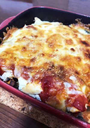 面倒な日の野菜たっぷりチーズ焼き-レシピのメイン写真