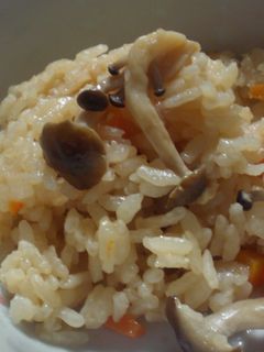 きのこ炊き込みご飯-レシピのメイン写真