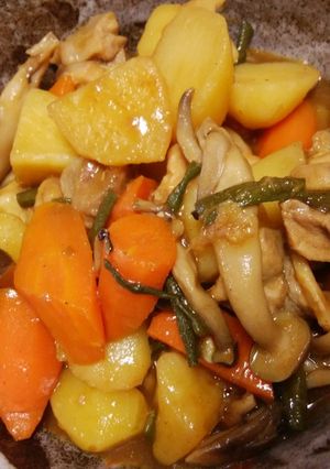 ささげのカレー煮込み-レシピのメイン写真