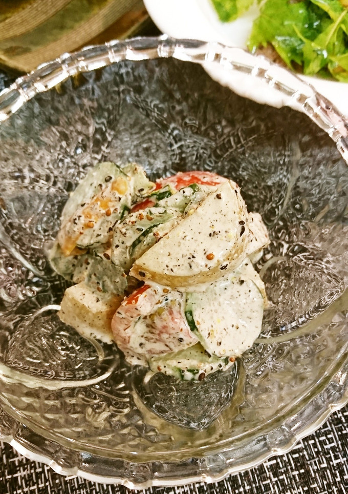 じゃが芋のごまマヨ和え-レシピのメイン写真