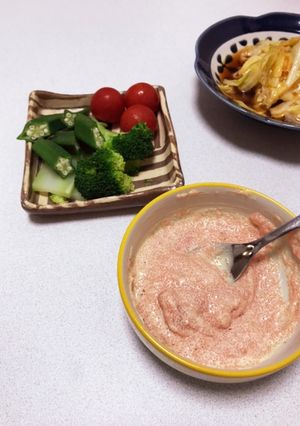 たらマヨドレッシング-レシピのメイン写真