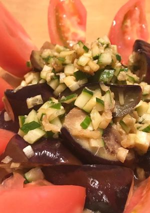 ナスと胡瓜と香味野菜の醤油麹和え-レシピのメイン写真