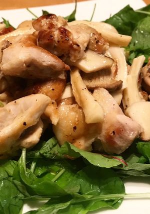 鶏ももとエリンギのマヨレモンソテー-レシピのメイン写真