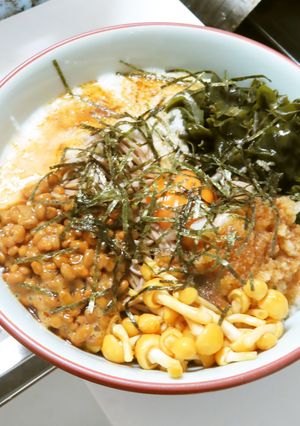 載せて美味しい腸活7の冷やし混ぜ日本蕎麦-レシピのメイン写真