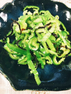 大人の塩昆布和え-レシピのメイン写真
