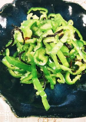 大人の塩昆布和え-レシピのメイン写真