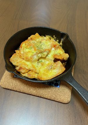 豚肉のキムチーズ焼き-レシピのメイン写真