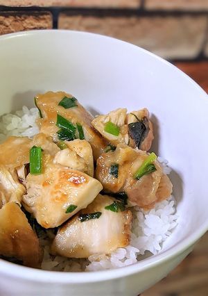 塩ネギ焼きとり丼♪-レシピのメイン写真