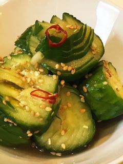 蛇腹きゅうりの中華和え-レシピのメイン写真