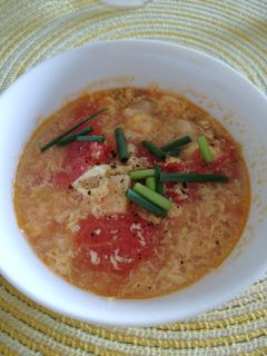 簡単 トマト卵スープ☆-レシピのメイン写真