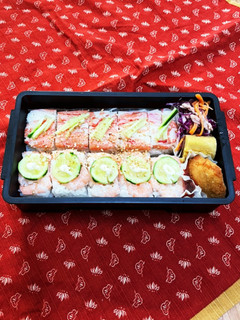 押し寿司弁当-レシピのメイン写真