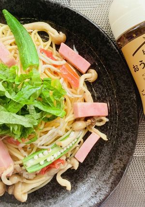 夏バテさらば☆しらすとハムのスパゲッティ-レシピのメイン写真