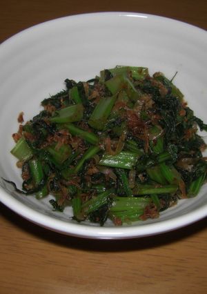 大根の葉の炒め物-レシピのメイン写真
