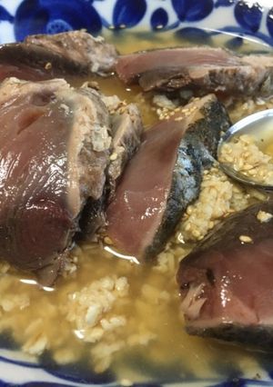 かつおの冷やし出汁茶漬け-レシピのメイン写真