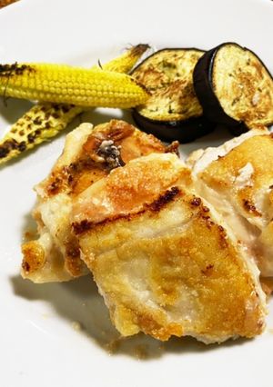 鶏むね肉の明太チーズはさみ焼き-レシピのメイン写真