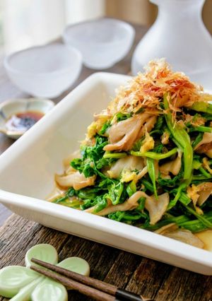 簡単♪セリと舞茸のおひたし-レシピのメイン写真