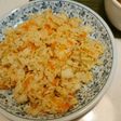 *混ぜるだけ*ごま香る♪しらすチャーハン
