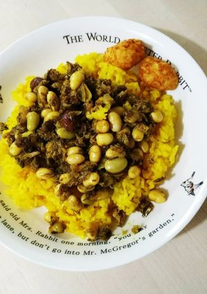 簡単♪サバ缶と大豆のドライカレー♪-レシピのメイン写真