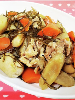きざみ昆布と根菜の炒め煮-レシピのメイン写真
