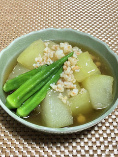 夏に！冷んやり！とうがんの煮物-レシピのメイン写真