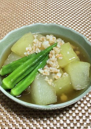 夏に!冷んやり!とうがんの煮物-レシピのメイン写真
