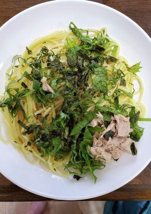 青じそパスタ-レシピのメイン写真