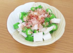 オクラと長芋のおかかポン酢和え-レシピのメイン写真