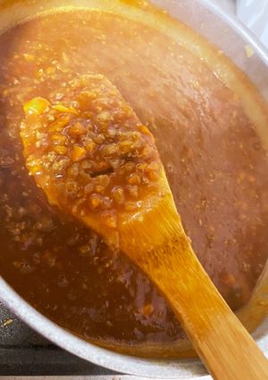 簡単トマトが香るキーマカレー!!-レシピのメイン写真