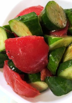 夏野菜のサッパリ和え☆-レシピのメイン写真