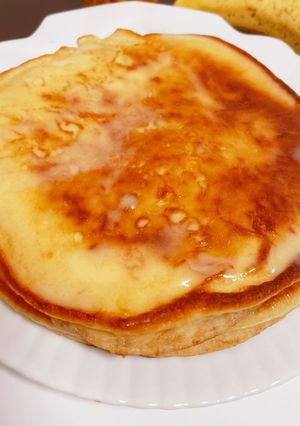 HMの残りで高密度な重量ホットケーキ-レシピのメイン写真