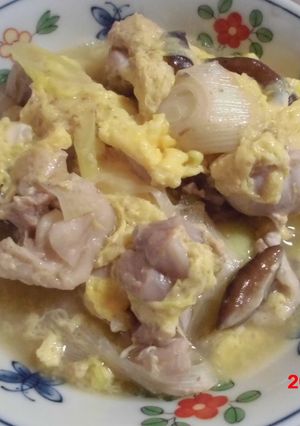 鶏のもも肉の親子煮（親子丼）-レシピのメイン写真