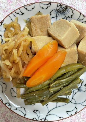 時短簡単、切干大根で下茹で無しの煮物-レシピのメイン写真