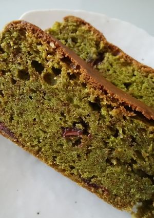 HMで濃い抹茶パウンドケーキ-レシピのメイン写真