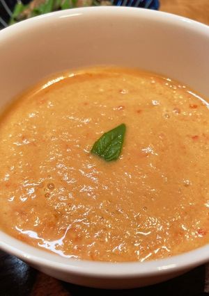 大量消費✨ミニトマトの濃厚冷製スープ-レシピのメイン写真