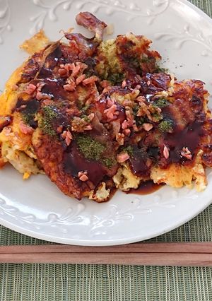 お好み焼き（おはなはんカップ活用）-レシピのメイン写真