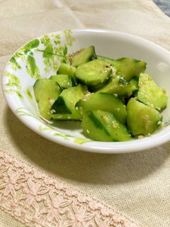 塩麹で 中華風きゅうり-レシピのメイン写真