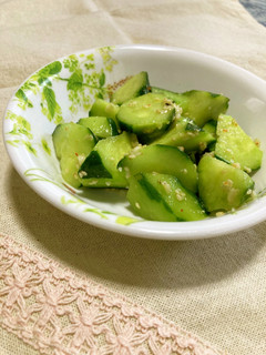 塩麹で 中華風きゅうり-レシピのメイン写真